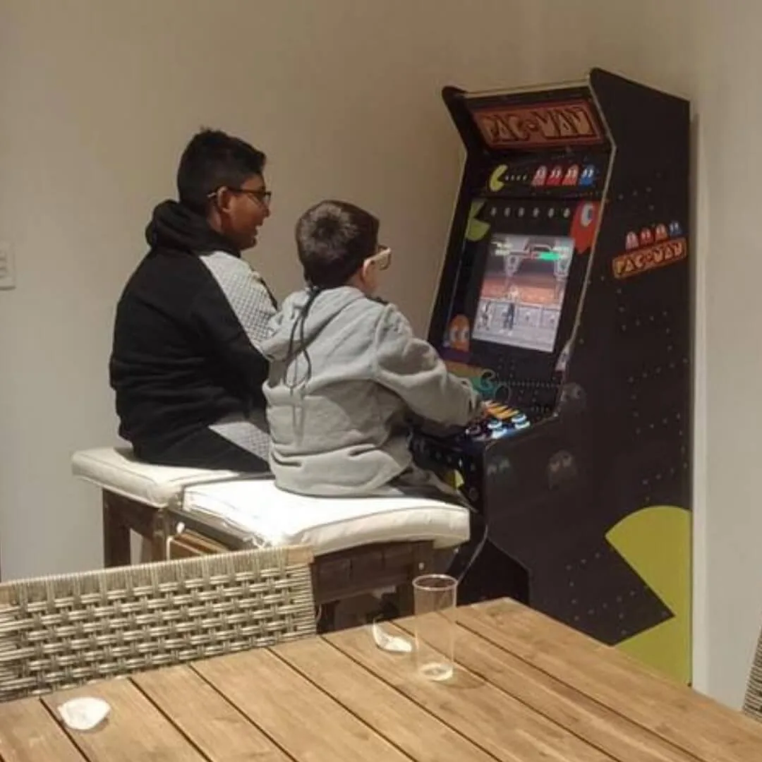 Máquina arcade del recinto